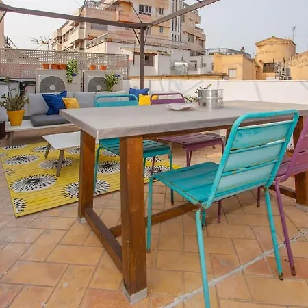 Apartman Atico Centrico, Jacuzzi Y Parking El Arenal